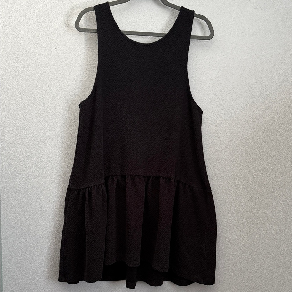 Free People Black Sleeveless Dress